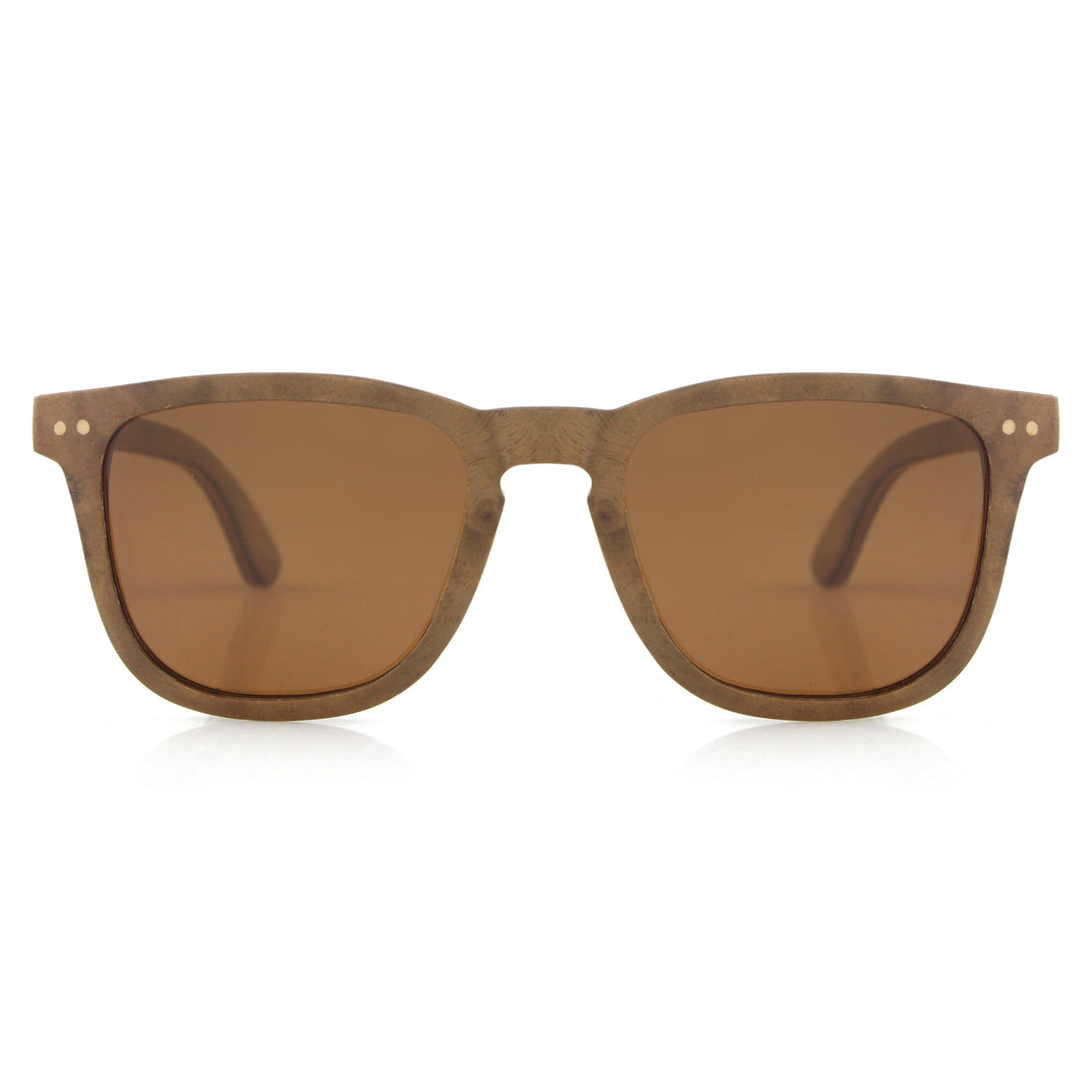 Angelou Sunglasses - Aluminum & Wood Edition