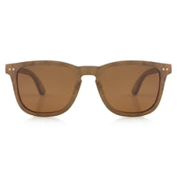 Angelou Sunglasses - Aluminum & Wood Edition