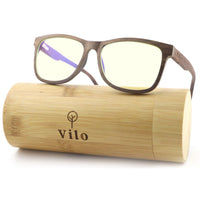 Vilo Bluelight Wooden Glasses - Cortez: