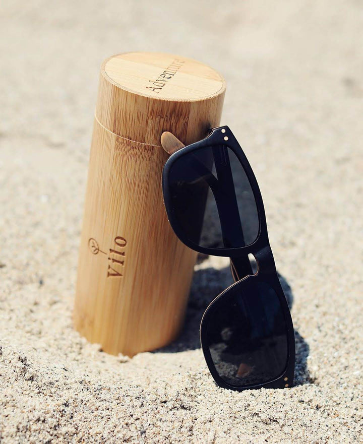 Custom Bamboo Sunglasses with Case – Tailored Projects