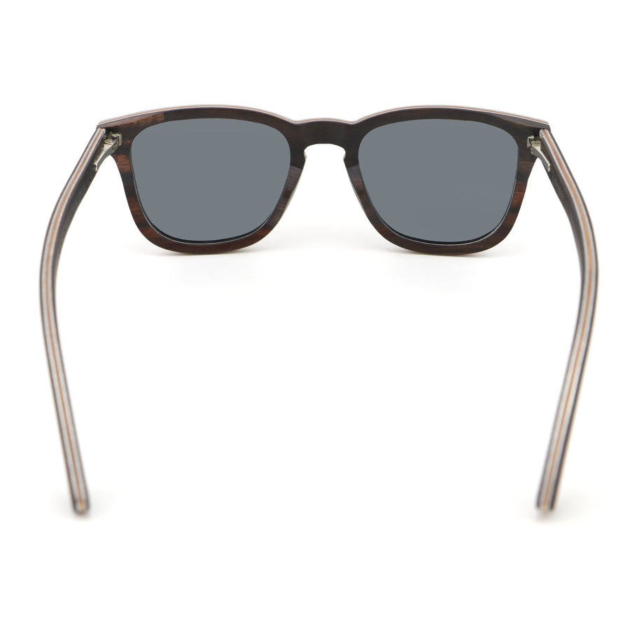 Molasses Sunglasses - Aluminum & Wood Edition